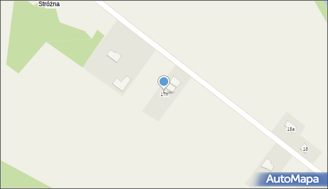 Krajno-Parcele, Krajno-Parcele, 17h, mapa Krajno-Parcele