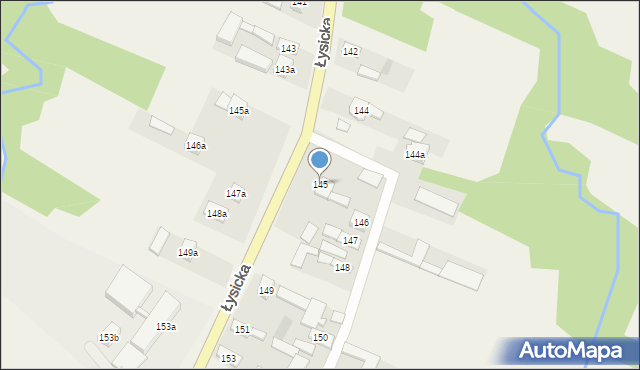 Krajno Pierwsze, Krajno Pierwsze, 145, mapa Krajno Pierwsze