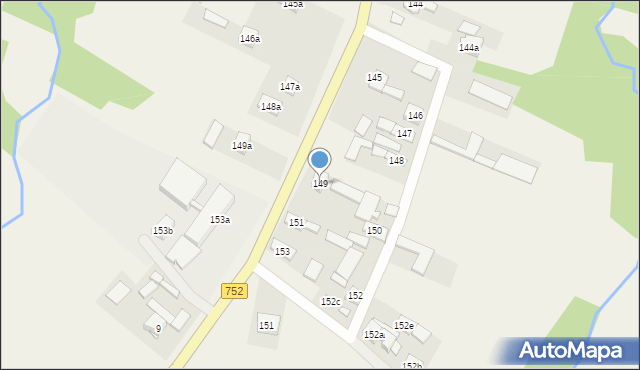 Krajno Pierwsze, Krajno Pierwsze, 149, mapa Krajno Pierwsze