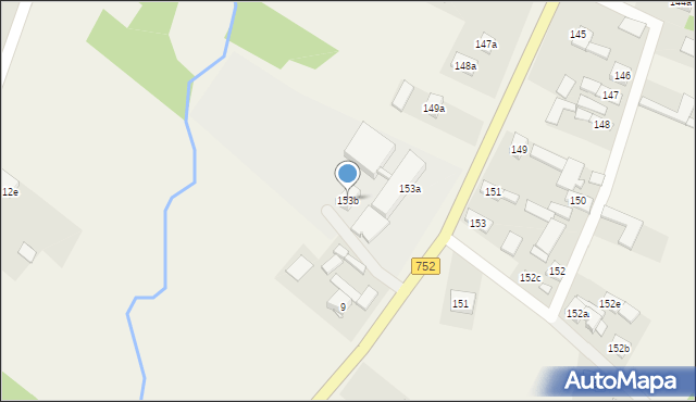 Krajno Pierwsze, Krajno Pierwsze, 153b, mapa Krajno Pierwsze