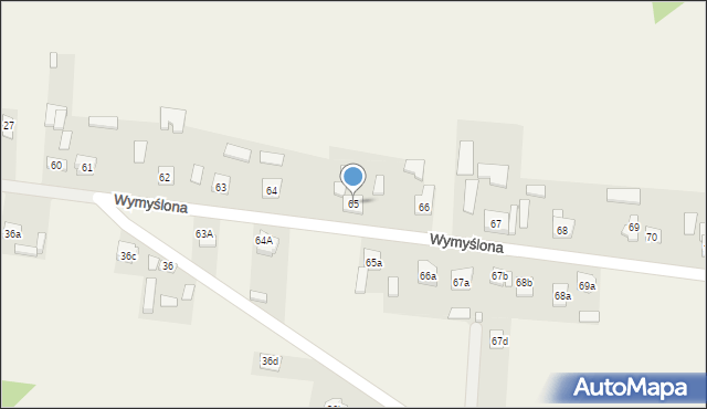 Krajno Pierwsze, Krajno Pierwsze, 65, mapa Krajno Pierwsze