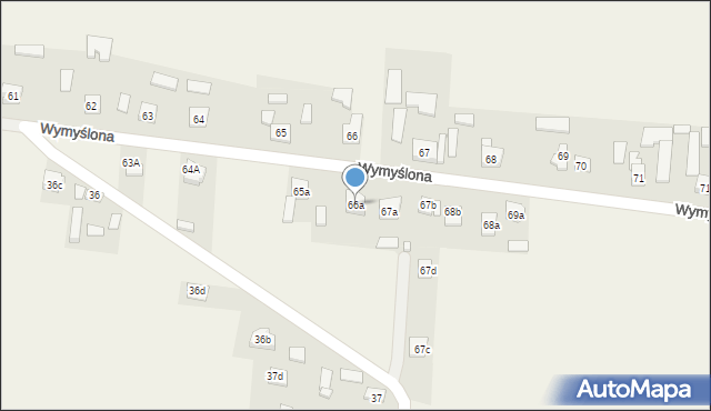 Krajno Pierwsze, Krajno Pierwsze, 66a, mapa Krajno Pierwsze