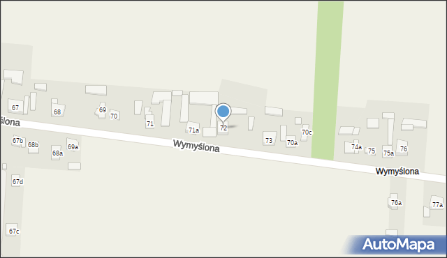 Krajno Pierwsze, Krajno Pierwsze, 72, mapa Krajno Pierwsze