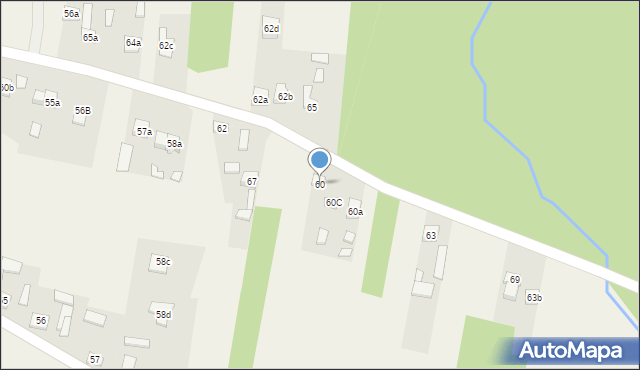 Krajno-Zagórze, Krajno-Zagórze, 60, mapa Krajno-Zagórze