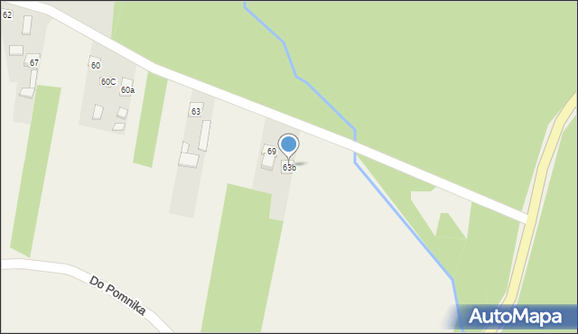 Krajno-Zagórze, Krajno-Zagórze, 63b, mapa Krajno-Zagórze