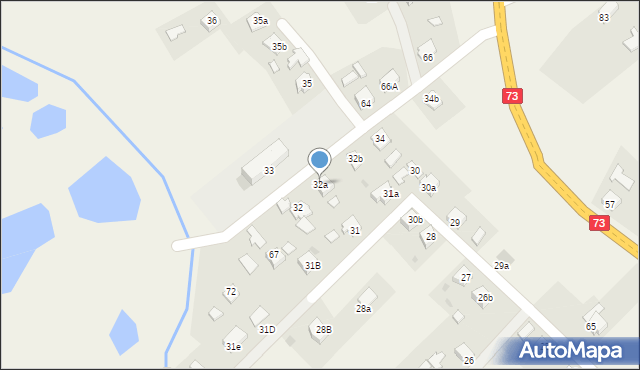 Krajowice, Krajowice, 32a, mapa Krajowice