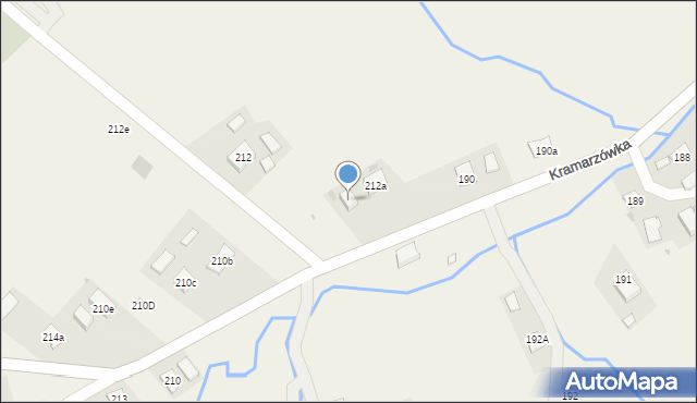 Kramarzówka, Kramarzówka, 212b, mapa Kramarzówka