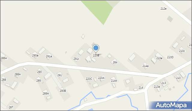 Kramarzówka, Kramarzówka, 220B, mapa Kramarzówka