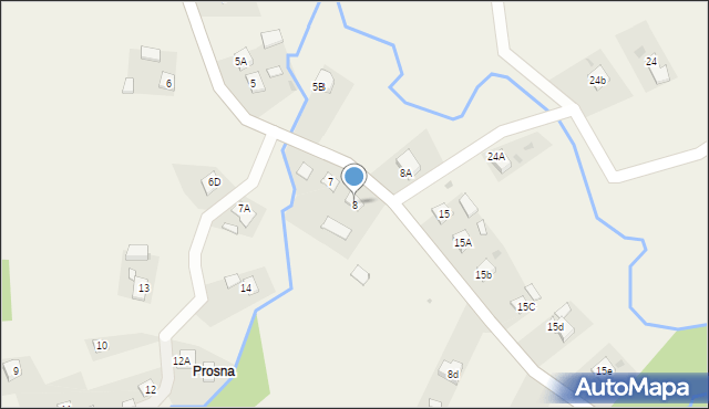 Kramarzówka, Kramarzówka, 8, mapa Kramarzówka