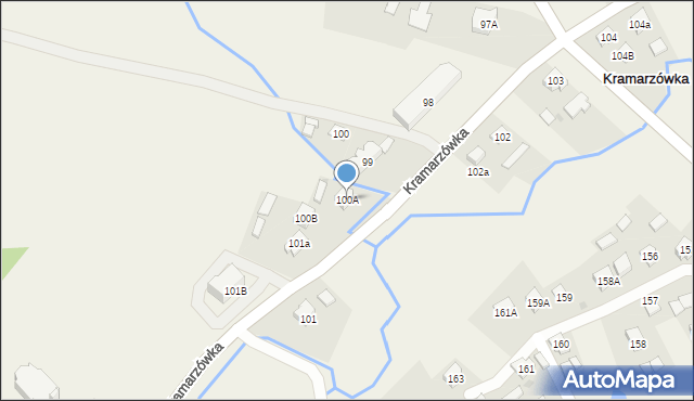 Kramarzówka, Kramarzówka, 99a, mapa Kramarzówka