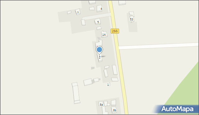 Kramsk-Łazy, Kramsk-Łazy, 2, mapa Kramsk-Łazy