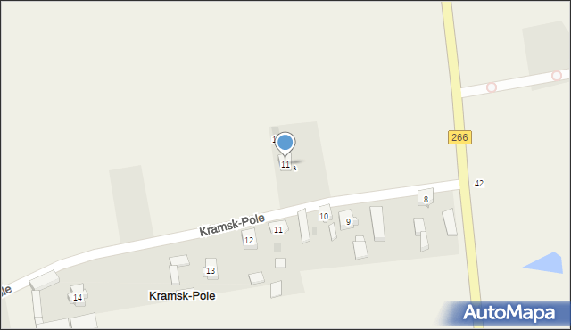 Kramsk-Pole, Kramsk-Pole, 11, mapa Kramsk-Pole