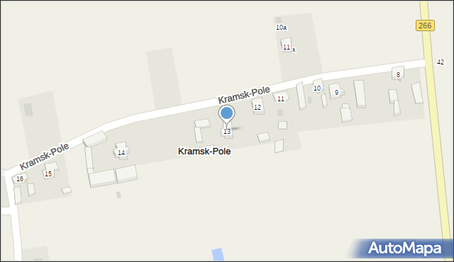 Kramsk-Pole, Kramsk-Pole, 13, mapa Kramsk-Pole