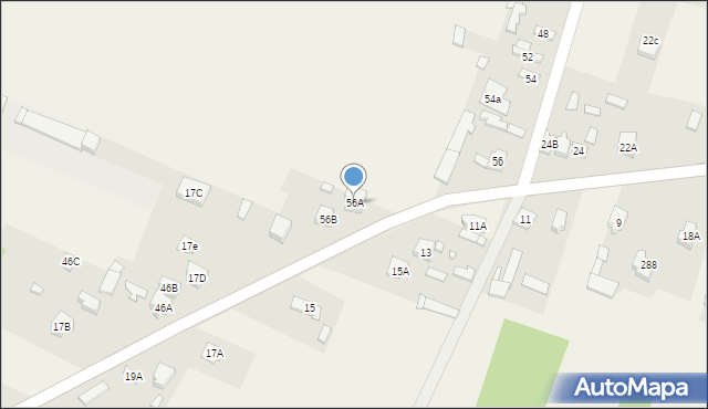 Kranów, Kranów, 56A, mapa Kranów