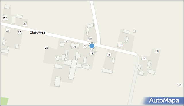 Krasew, Krasew, 19, mapa Krasew