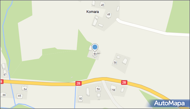 Krasiczyn, Krasiczyn, 53, mapa Krasiczyn