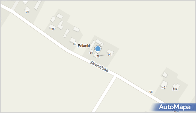 Krasieniec Stary, Krasieniec Stary, 37, mapa Krasieniec Stary