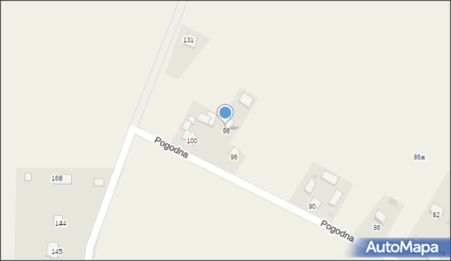 Krasieniec Stary, Krasieniec Stary, 40a, mapa Krasieniec Stary