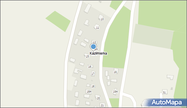 Krasne, Krasne, 14A, mapa Krasne