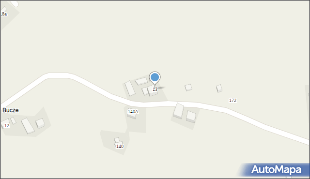 Krasne-Lasocice, Krasne-Lasocice, 13, mapa Krasne-Lasocice