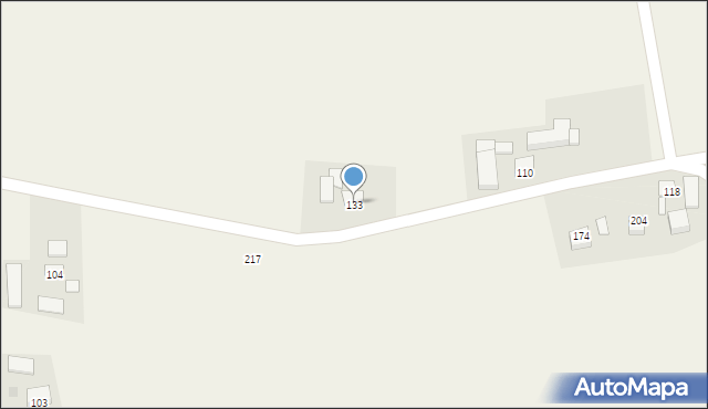 Krasne-Lasocice, Krasne-Lasocice, 133, mapa Krasne-Lasocice