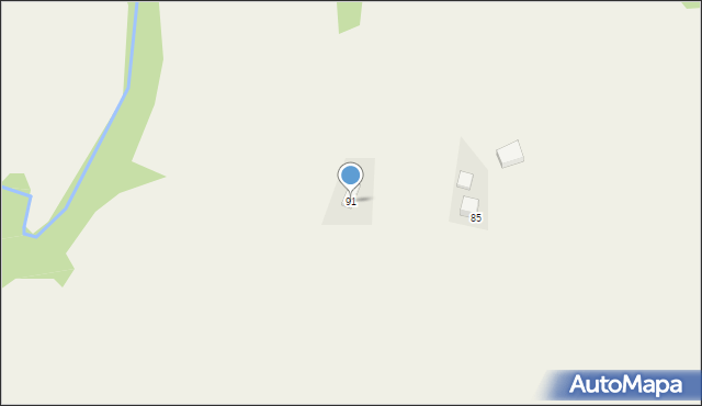 Krasne-Lasocice, Krasne-Lasocice, 91, mapa Krasne-Lasocice