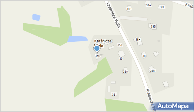 Kraśnicza Wola, Kraśnicza Wola, 35C, mapa Kraśnicza Wola