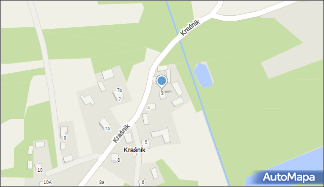 Kraśnik, Kraśnik, 3, mapa Kraśnik