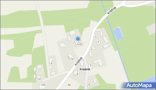 Kraśnik, Kraśnik, 7, mapa Kraśnik