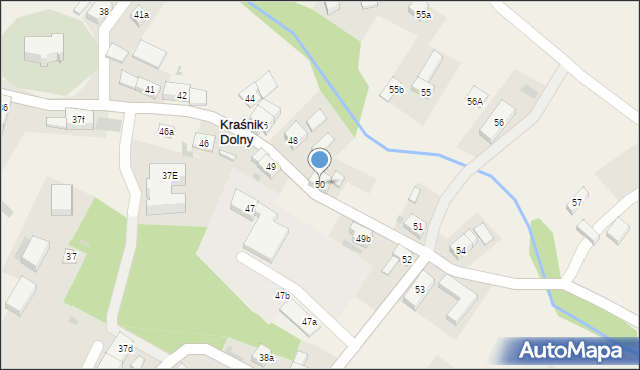 Kraśnik Dolny, Kraśnik Dolny, 50, mapa Kraśnik Dolny