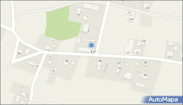 Krasowice, Krasowice, 5, mapa Krasowice