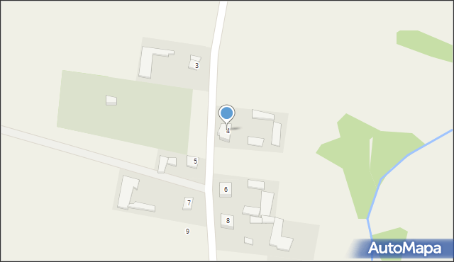 Krasowo-Częstki, Krasowo-Częstki, 4, mapa Krasowo-Częstki