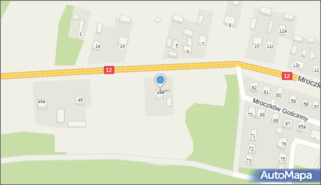 Kraszków, Kraszków, 49e, mapa Kraszków