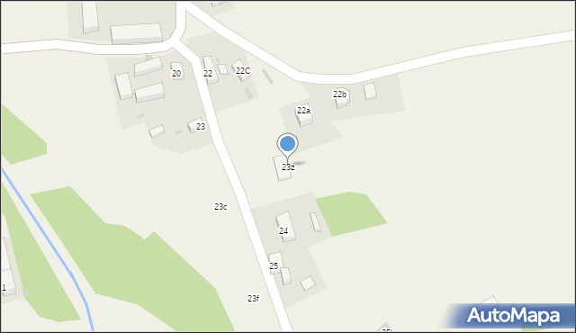 Kraszowice, Kraszowice, 23z, mapa Kraszowice