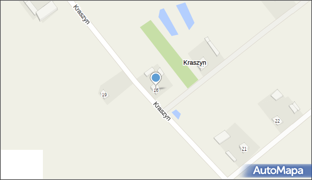 Kraszyn, Kraszyn, 16, mapa Kraszyn