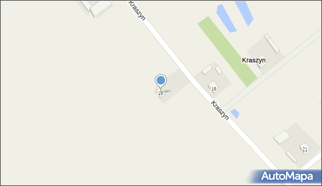 Kraszyn, Kraszyn, 19, mapa Kraszyn