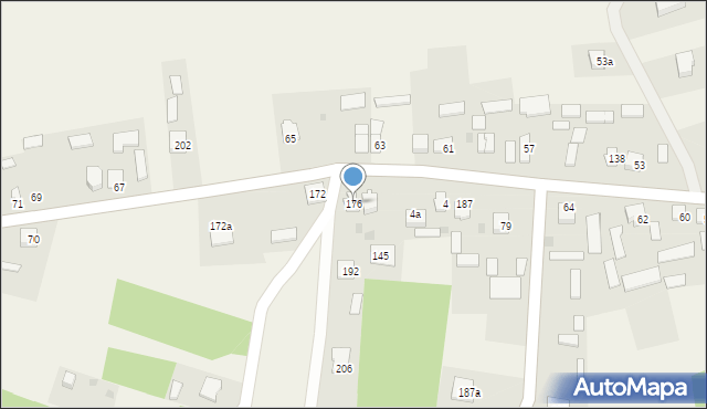 Krawce, Krawce, 176, mapa Krawce