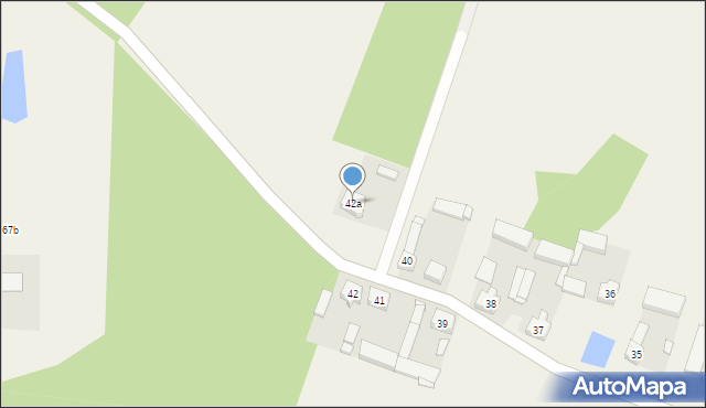 Krępa, Krępa, 42a, mapa Krępa