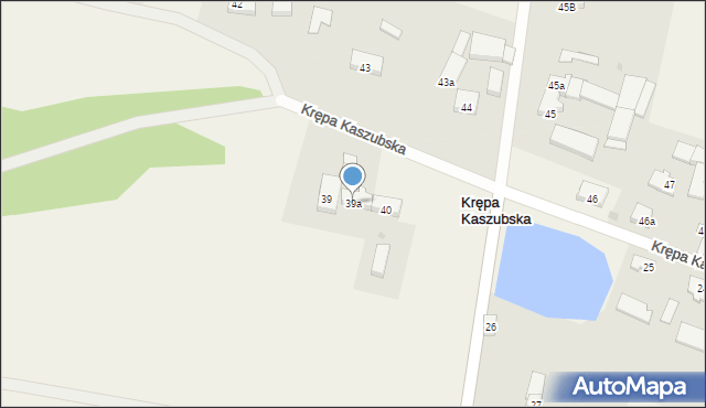 Krępa Kaszubska, Krępa Kaszubska, 39a, mapa Krępa Kaszubska