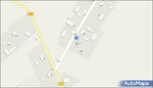 Kretlewo, Kretlewo, 33a, mapa Kretlewo