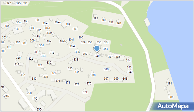 Kretowiny, Kretowiny, 348, mapa Kretowiny