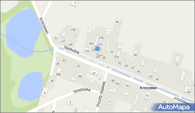 Kroczewo, Kroczewo, 37, mapa Kroczewo