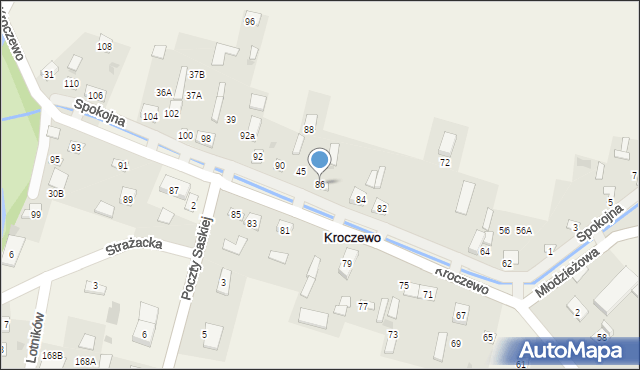 Kroczewo, Kroczewo, 47, mapa Kroczewo