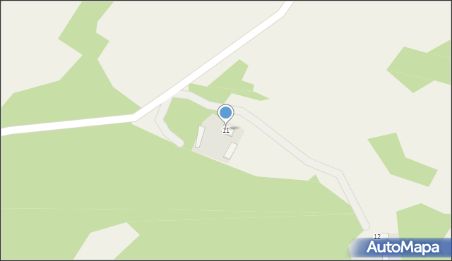 Krogulec, Krogulec, 11, mapa Krogulec