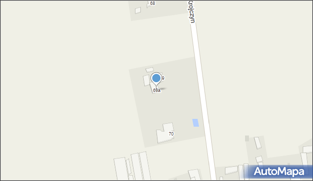 Krojczyn, Krojczyn, 69a, mapa Krojczyn