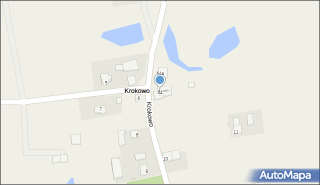 Krokowo, Krokowo, 64, mapa Krokowo