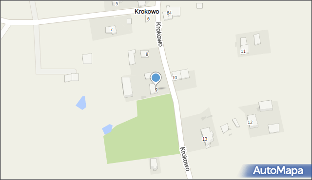 Krokowo, Krokowo, 9, mapa Krokowo