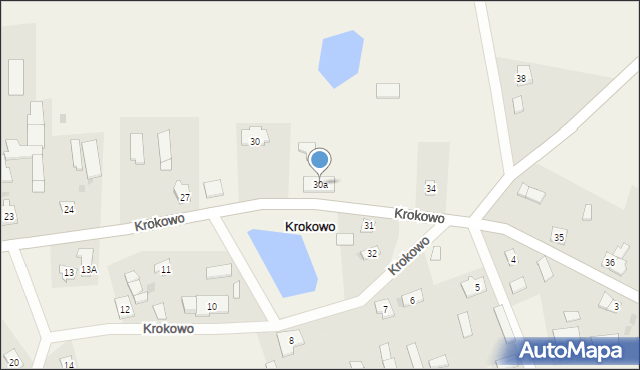 Krokowo, Krokowo, 30a, mapa Krokowo