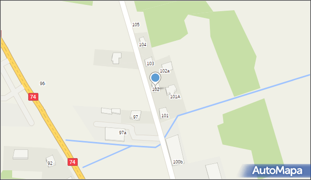 Królewiec, Królewiec, 102, mapa Królewiec