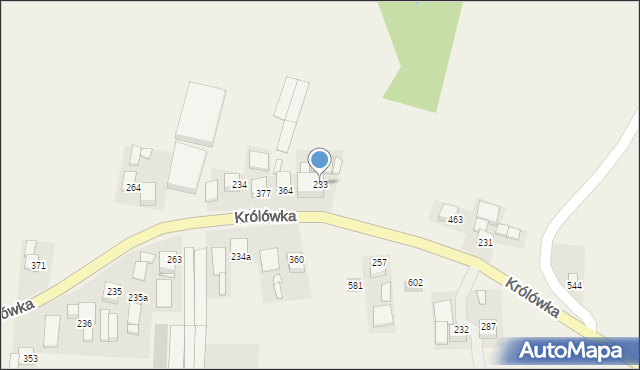 Królówka, Królówka, 233, mapa Królówka